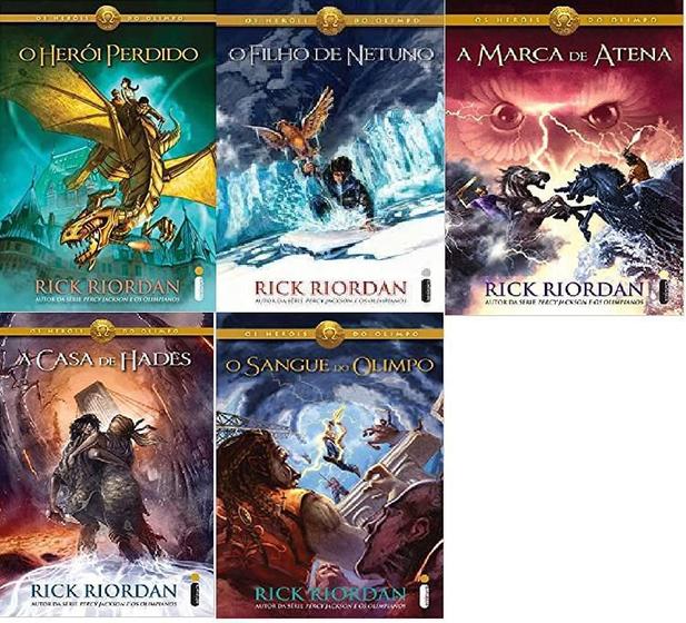 Imagem de Kit 5 Livros Os Herois Do Olimpo Rick Riordan