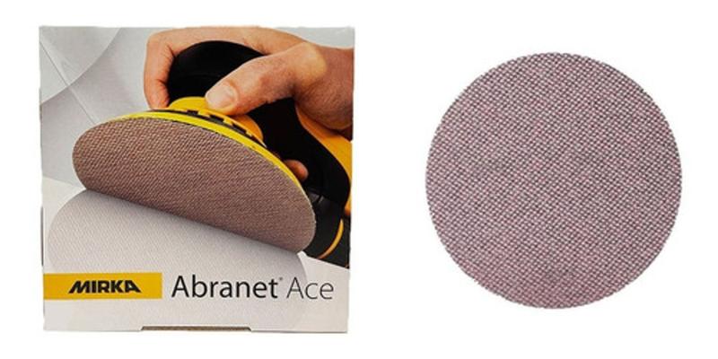 Rouleau Abrasif Mirka Abranet - 75mm X 10m - Grain P240 - Ponçage Sans Poussière Bois/Peinture/Métal