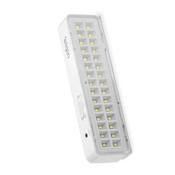 Imagem de Kit 5 Luminárias De Emergência 30 Leds 2W Bivolt Elgin