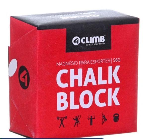 Imagem de KIT 5 Magnésio Bloco Carbonato De Magnésio Chalk Block 56g Cross Training Calistenia 4Climb