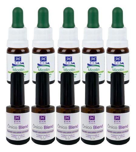Imagem de Kit 5 Micotin 10ml + 5 Ônico Blend 10ml Pincel