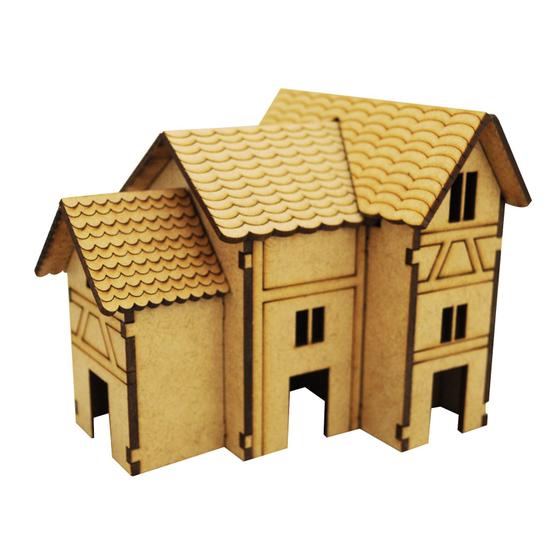 Kit 5 Mini Castelo P/ Enfeite Jardim C/ Suculentas 14,5x12x12 Madeira Mdf Menor preço em Kit 5 Mini Castelo P/ Enfeite Jardim C/ Suculentas 14,5x12x12 Madeira Mdf