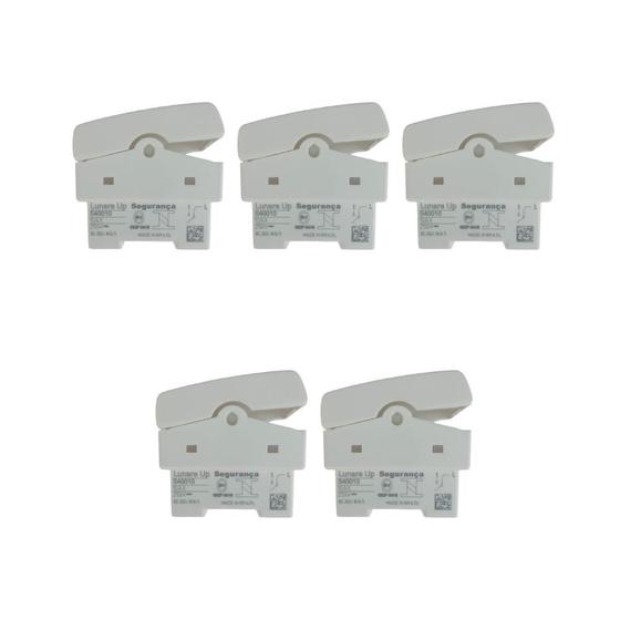 Imagem de Kit 5 Modulos Interruptor Simples Lunare Up Schneider S40010