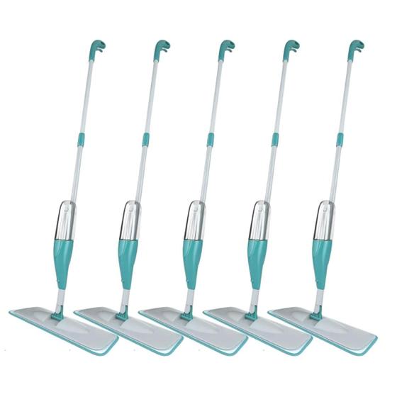 Imagem de Kit 5 Mop's Spray Esfregão Giratório Com Reservatório