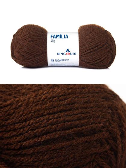 Imagem de Kit 5 Novelos Lã Acrílico Pingouin Familia 40g - Tex 375 (total 200g)