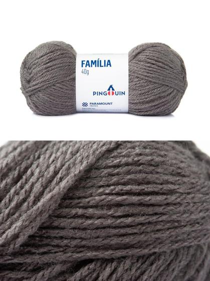 Imagem de Kit 5 Novelos Lã Acrílico Pingouin Familia 40g - Tex 375 (total 200g)