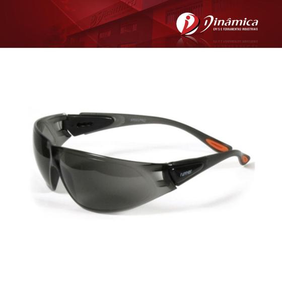 Imagem de KIT 5 Óculos SteelPro Runner Anti-Risco e Antiembaçante Haste Regulável Vicsa Cinza CA 20710