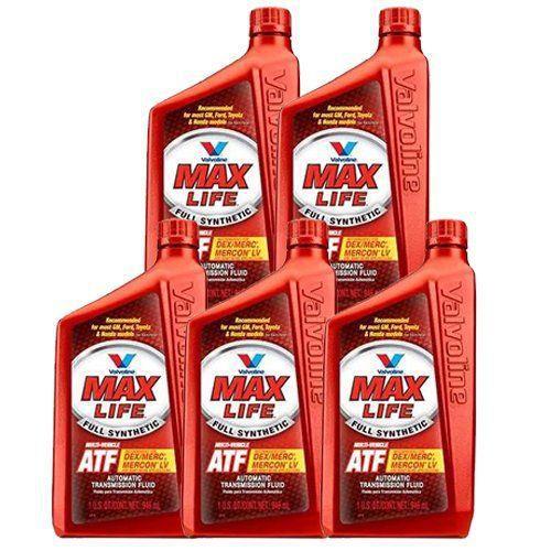 Kit 5 oleo cambio transmissao automatica maxlife atf sintetico valvoline mercon dexron 946 ml cada - kit00304 Menor preço em Kit 5 oleo cambio transmissao automatica maxlife atf sintetico valvoline mercon dexron 946 ml cada - kit00304