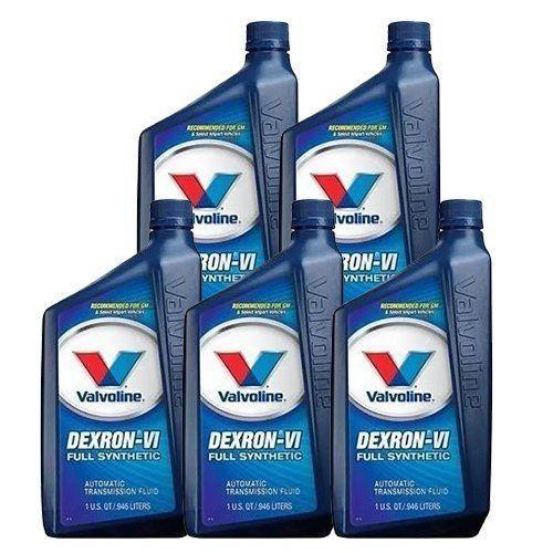 Kit 5 oleo cambio transmissao automatico valvoline dexron vi 6 946 ml cada - kit00340 Menor preço em Kit 5 oleo cambio transmissao automatico valvoline dexron vi 6 946 ml cada - kit00340