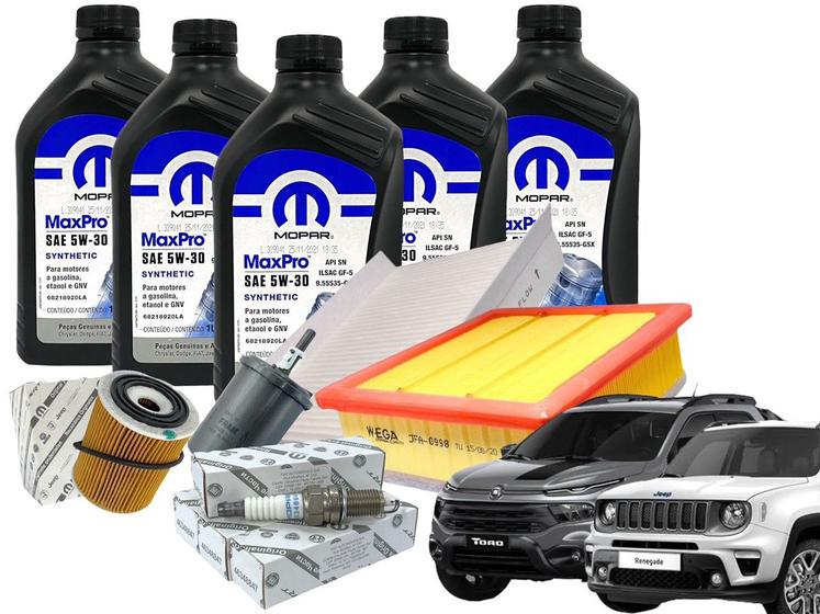 KIT TAGLIANDO Completo 4L Olio Selenia 5W30 WR + Filtri Aria, Olio, Gasolio E Abitacolo – Per Fiat 500 L 1.3 MJT 84CV
