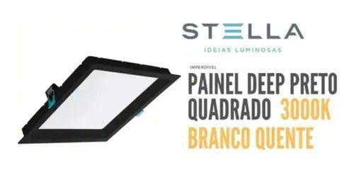 Imagem de Kit 5 Paineis Embutir Stella 24w Deep Recuado 3000k