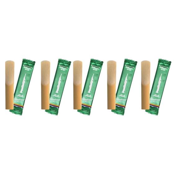 Imagem de Kit 5 Palhetas Sax Soprano 2 Java SR302 Vandorem 6358