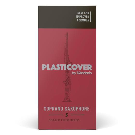 Imagem de Kit 5 Palhetas Sax Soprano Nº 2,5 Plasticover by DAddario