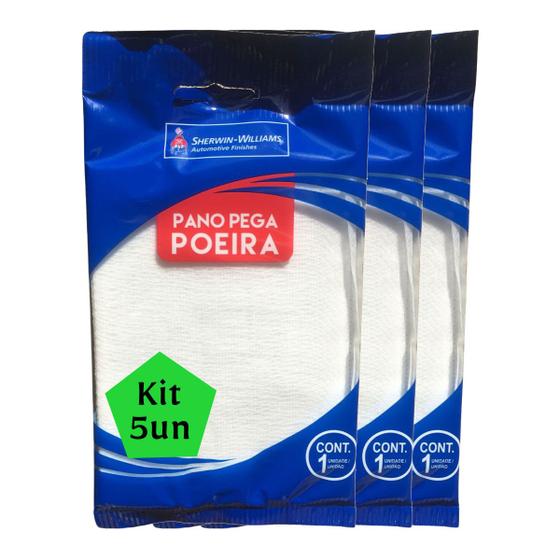 Imagem de Kit 5 Pano Pega Poeira Lazzuril Pega Pó