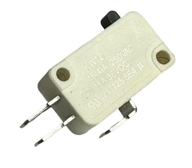 Imagem de Kit 5 pçs - chave micro switch microondas - 16a 3 terminais