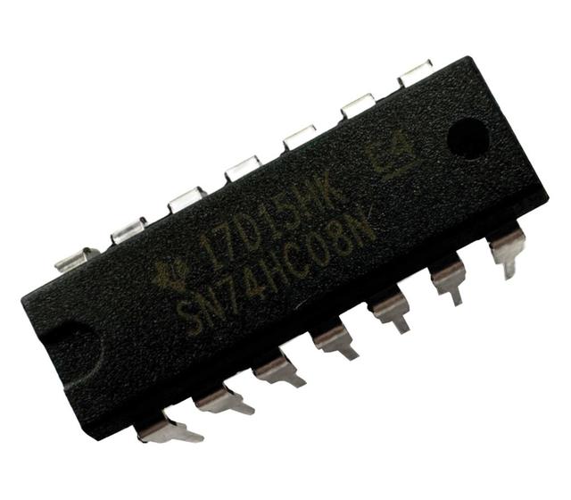 Imagem de Kit 5 peças - c.i. sn74hc08 - sn74hc08n - 14 terminais