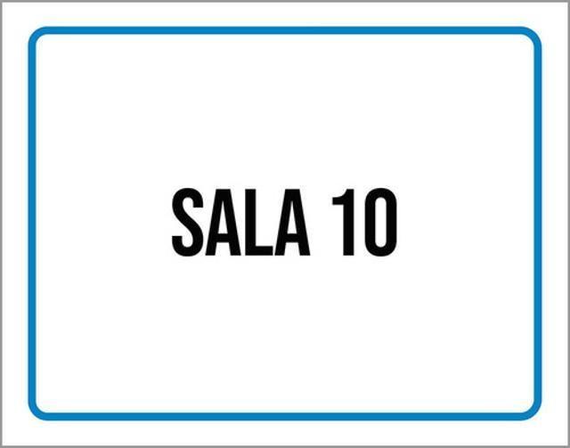 Imagem de Kit 5 Placas Ambiente Setor Sala 10 36X46