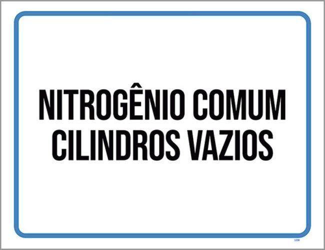 Imagem de Kit 5 Placas Nitrogênio Comum Cilindros Vios 36X46