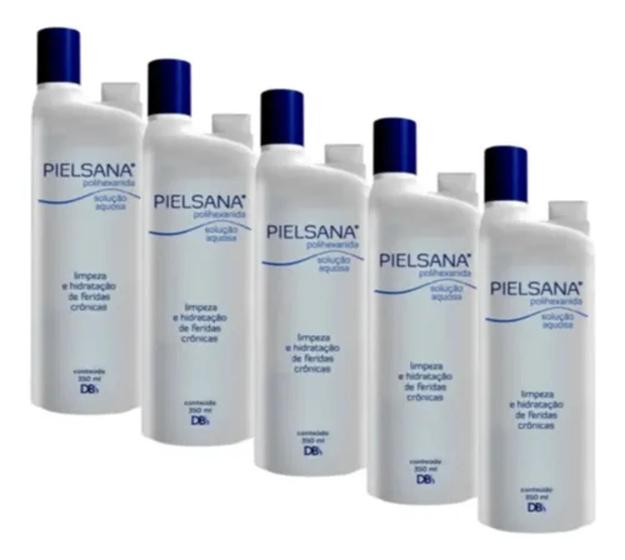 Kit 5 Polihexanida Solução Phmb 350Ml Tratamento De Feridas - Pielsana ...