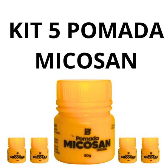 Imagem de Kit 5 Pomadas Micosan
