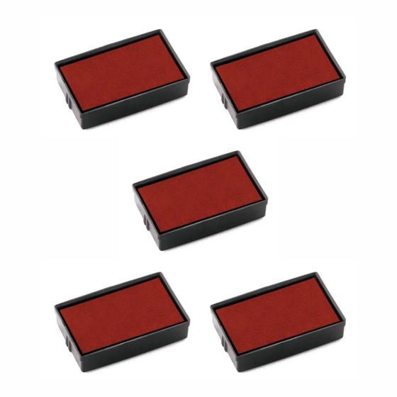 Imagem de Kit 5 Refil Almofada Para Carimbos Automáticos - 14x38mm