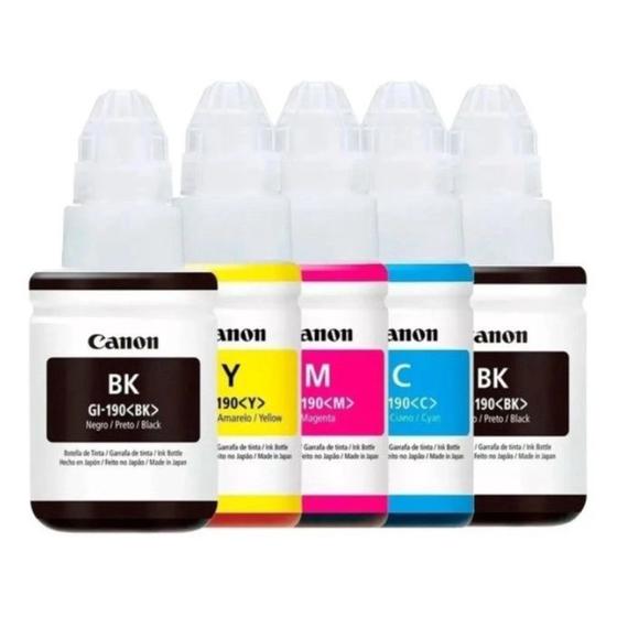 Kit 5 Refil Tinta Gi190 Na Caixa Menor preço em Kit 5 Refil Tinta Gi190 Na Caixa