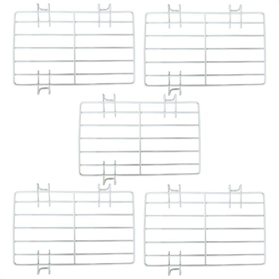 Imagem de Kit 5 Separador Do Cesto De Picolé Para Freezer Horizontal