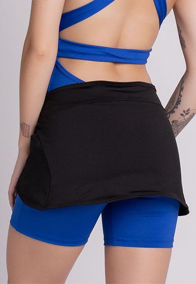 Imagem de Kit 5 Tapa Bumbum Fitness Liso Com Bolso Lateral e Fecho