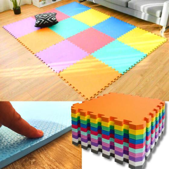 Kit 5 Tapete Infantil para Quarto Emborrachado em EVA de 50X50X1 CM ...