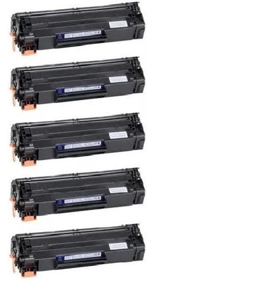 Kit 5 Toner 435/436/285 P/ Laserjet Pro M1212 Mfp M1132 Mfp Menor preço em Kit 5 Toner 435/436/285 P/ Laserjet Pro M1212 Mfp M1132 Mfp