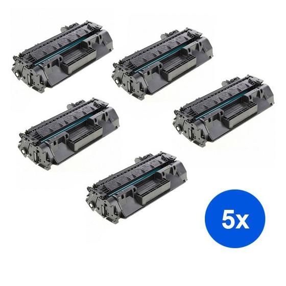 Imagem de kit 5 Toner Pro Resolution CF226A 226A para M426FDW M426DW M426FDN M402DN M402N