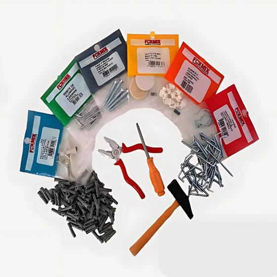 Imagem de Kit 5 Trava Porta Janela Fixador Autoadesivo Plástico Branco Prático Parede Rodapé