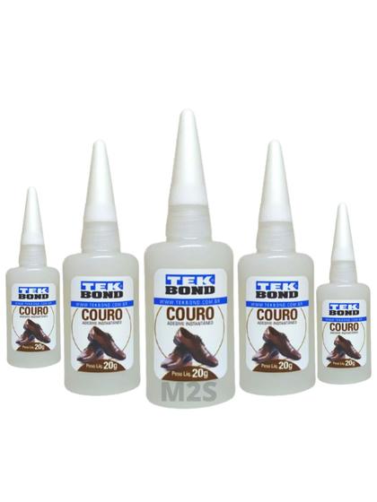 Kit 5 und - Cola Instantânea para Couro Natural e Sintético - 20 gramas ...