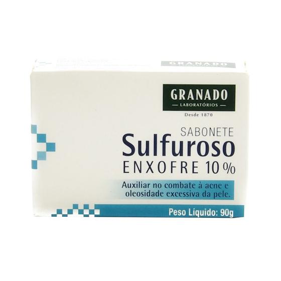 Imagem de Kit 5 Und Sabonete Granado Sulfuroso Enxofre 10% 90g