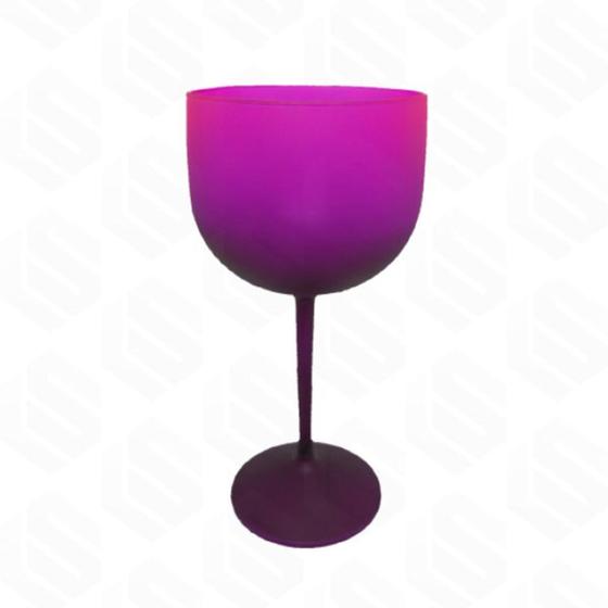 Imagem de KIT 5 UND Taças Gin Fosca Degradê Summer JL 550 ML - ROXO C/ ROSA PINK