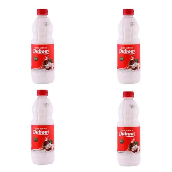 Imagem de Kit 5 Uni Leite De Coco Dubom 500Ml