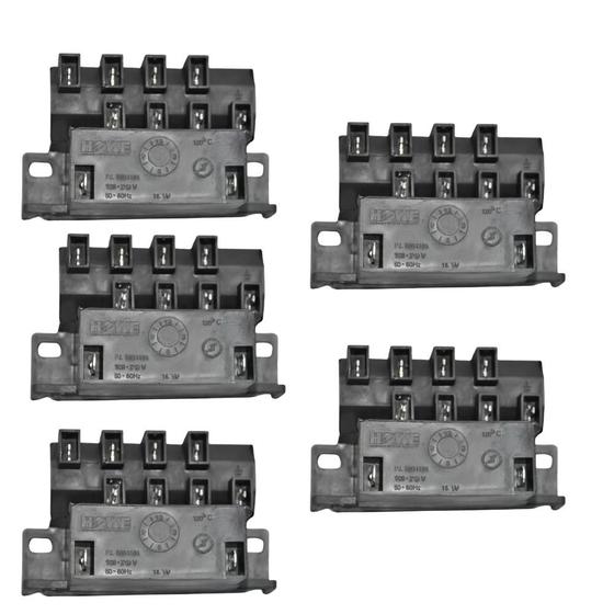 Imagem de Kit 5 Usinas Eletromecânico Fogão 8 Saídas - Term.2,8mm Howe