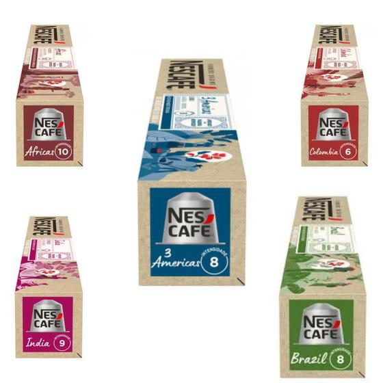 Imagem de Kit 50 cápsulas nescafé farmers origins - sortidas