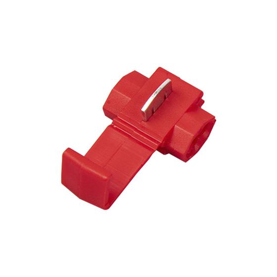 Imagem de Kit 50 conector de emenda e derivacao 3mr vermelho - p/ cabos 0,5 a 1,5mm
