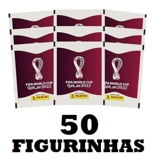 Imagem de Kit 50 Figurinhas Da Copa Do Mundo 2022 Qatar 10 Envelopes