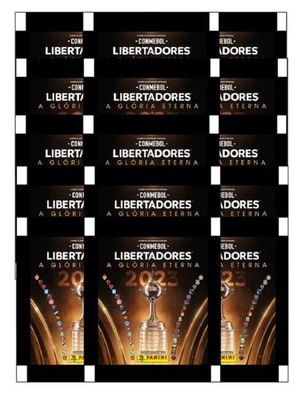 Imagem de Kit 50 Figurinhas Da Libertadores 2023 (10 Envelopes)