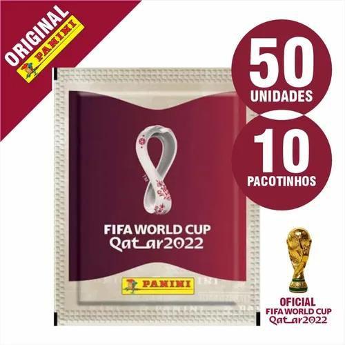 Imagem de Kit 50 Figurinhas Do Álbum Copa Do Mundo 2022 (10 Envelopes)