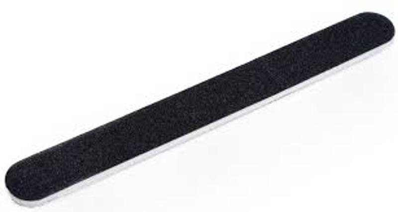 Imagem de kit  50  LIXA PARA UNHAS PRETA RETA COM GRAMATURA