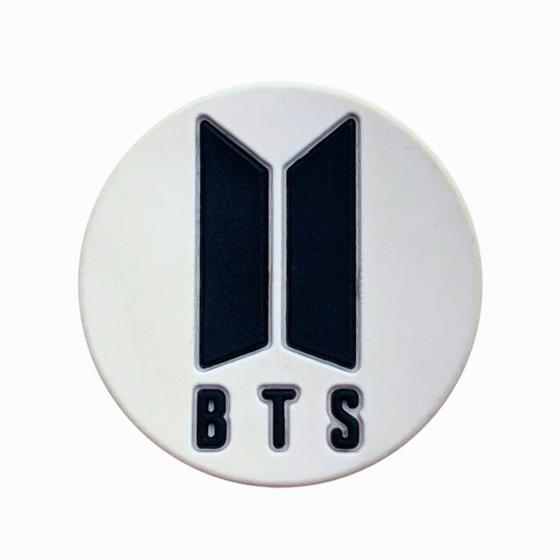 Imagem de Kit 50 Peças aplique Emborrachado Emblema BTS