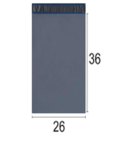 Imagem de Kit  50 Saco Saquinho Envelope Embalagem 26x36 Plástica de Segurança Lacre adesivo Correios Sedex