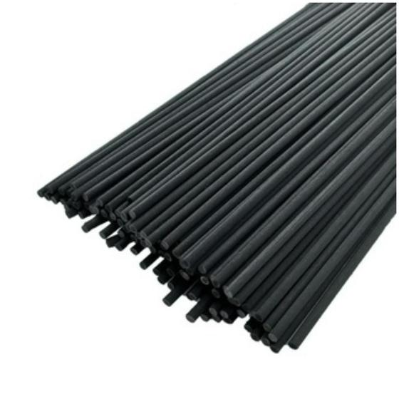 Imagem de Kit 50 Varetas De Fibra De Algodão Preta 25cm P/ Difusor