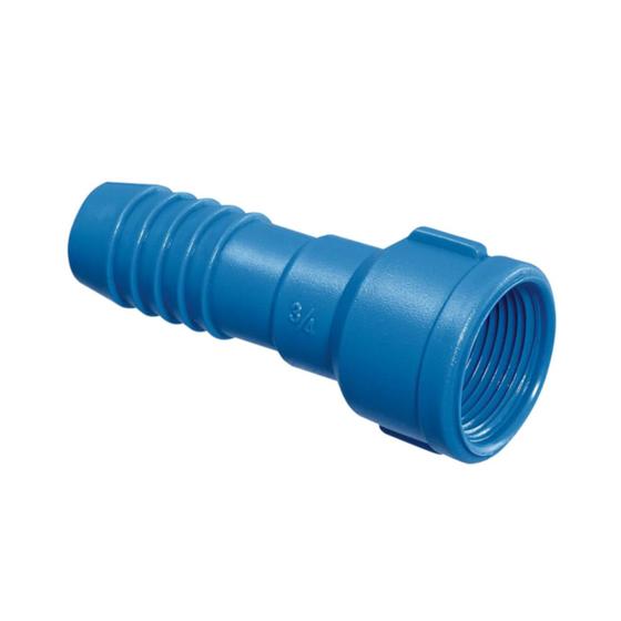 Imagem de Kit 50PÇ Adaptador Rosca Interna Azul Irrigação 3/4 - Unifortte