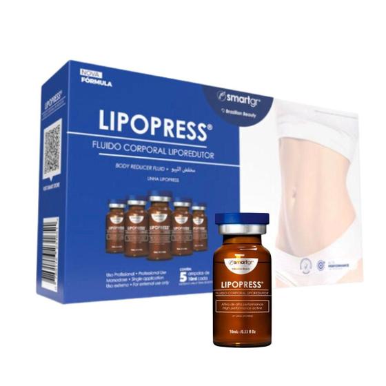 Imagem de Kit 5Un. Lipopress 10Ml - Liporedutor Smart Gr