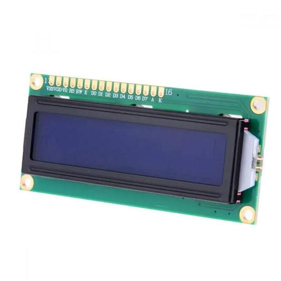 Imagem de Kit 5x display lcd 16x2 - backlight azul