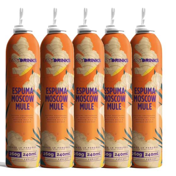 Imagem de Kit 5X Espuma De Gengibre Moskow Mule Easy Drinks 200Ml